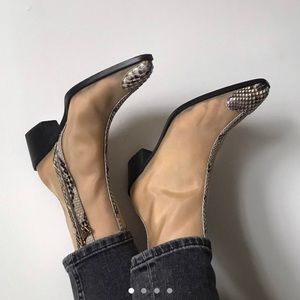 BOYY Sheer Mesh Western Ankle Boots